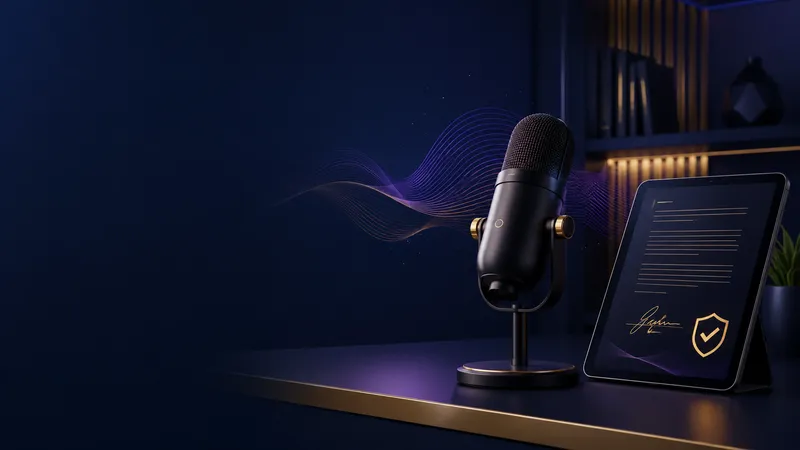 Monetização de Podcasts: Regras de Voz, Imagem e Marcas