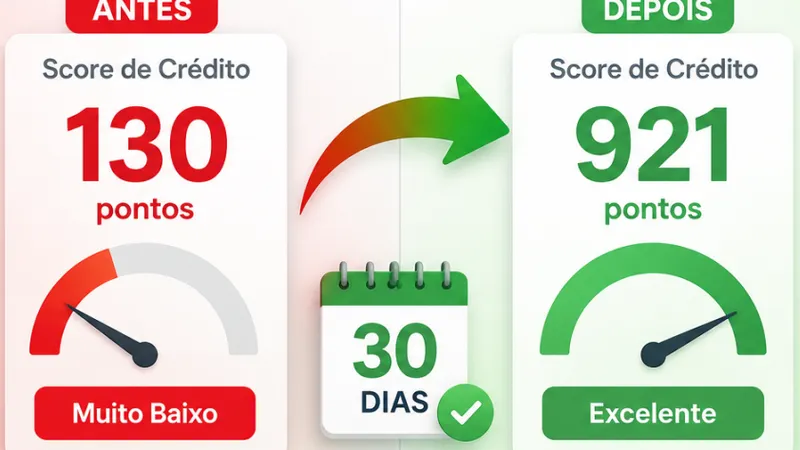 Como Aumentar o Score de Crédito em 30 Dias: O Que Realmente Funciona